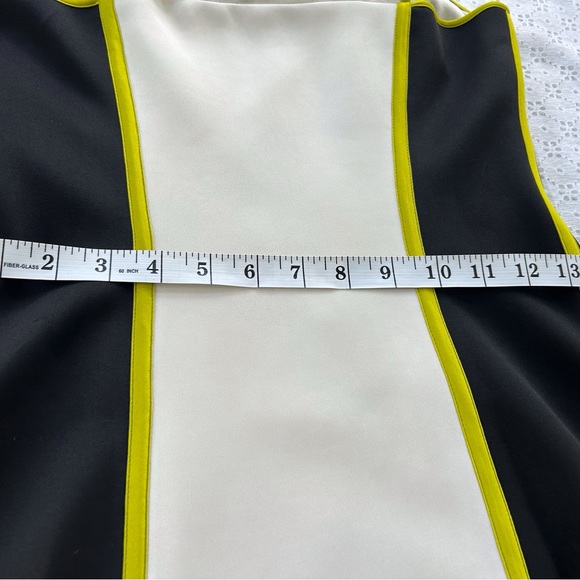 GUESS dress, size 4 in Navy, white and apple green - Picture 5 of 6